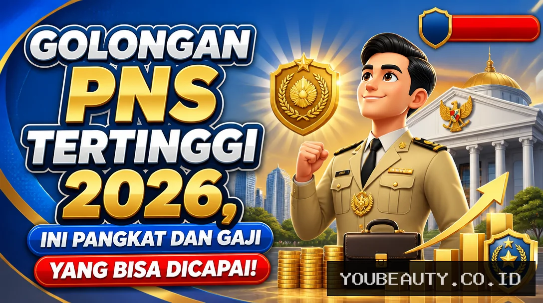Golongan PNS Tertinggi 2026, Ini Pangkat dan Gaji yang Bisa Dicapai!
