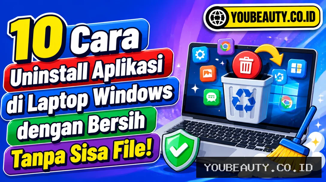 10 Cara Uninstall Aplikasi di Laptop Windows dengan Bersih Tanpa Sisa File!