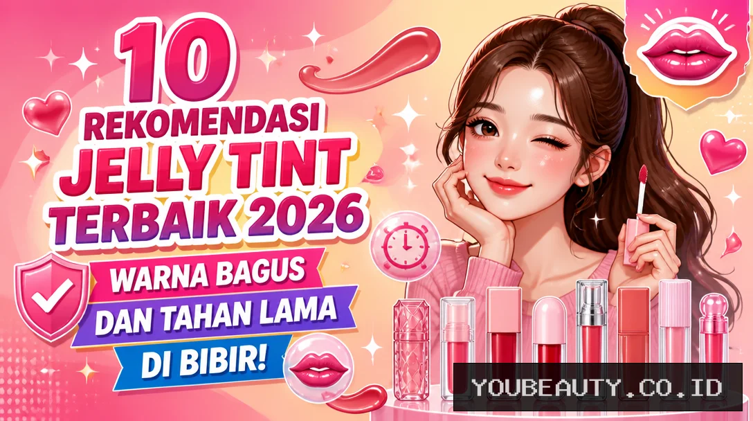 10 Rekomendasi Jelly Tint Terbaik 2026, Warna Bagus dan Tahan Lama di Bibir!