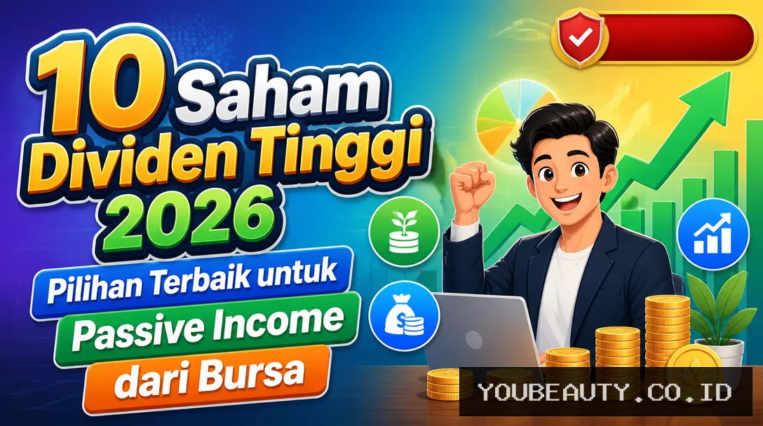 10 Saham Dividen Tinggi 2026, Pilihan Terbaik untuk Passive Income dari Bursa