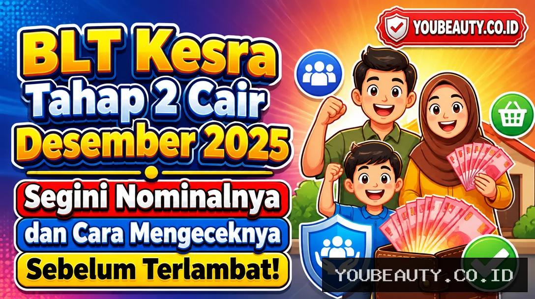 BLT Kesra Tahap 2 Cair Desember 2025, Segini Nominalnya dan Cara Mengeceknya Sebelum Terlambat!