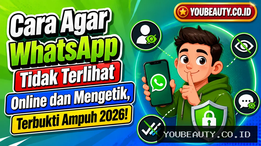 Cara Agar WhatsApp Tidak Terlihat Online dan Mengetik, Terbukti Ampuh 2026!