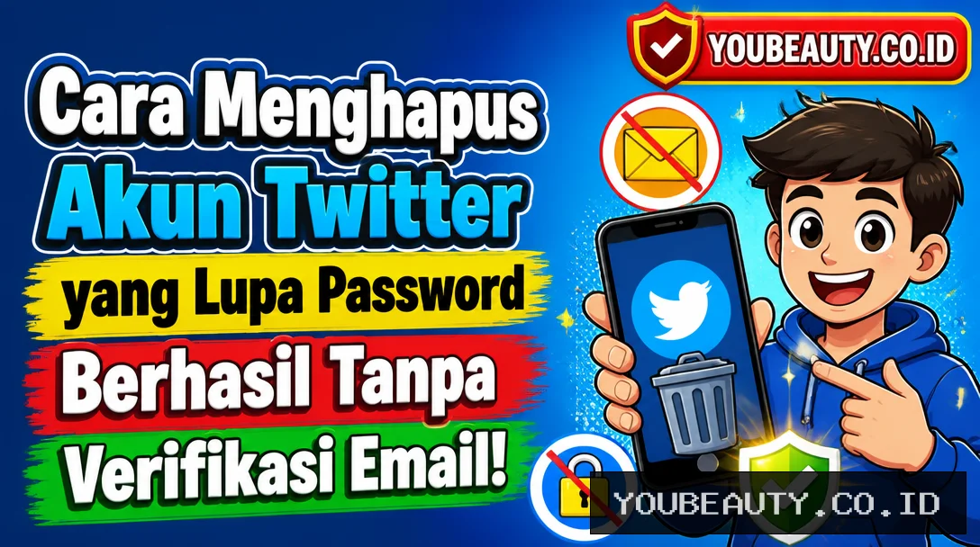 Cara Menghapus Akun Twitter yang Lupa Password, Berhasil Tanpa Verifikasi Email!