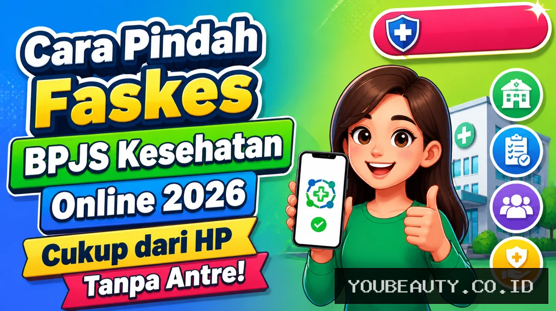 Cara Pindah Faskes BPJS Kesehatan Online 2026, Cukup dari HP Tanpa Antre!