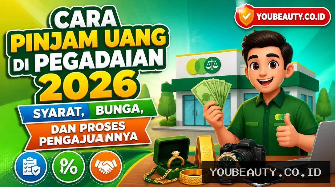 Cara Pinjam Uang di Pegadaian 2026, Syarat, Bunga, dan Proses Pengajuannya