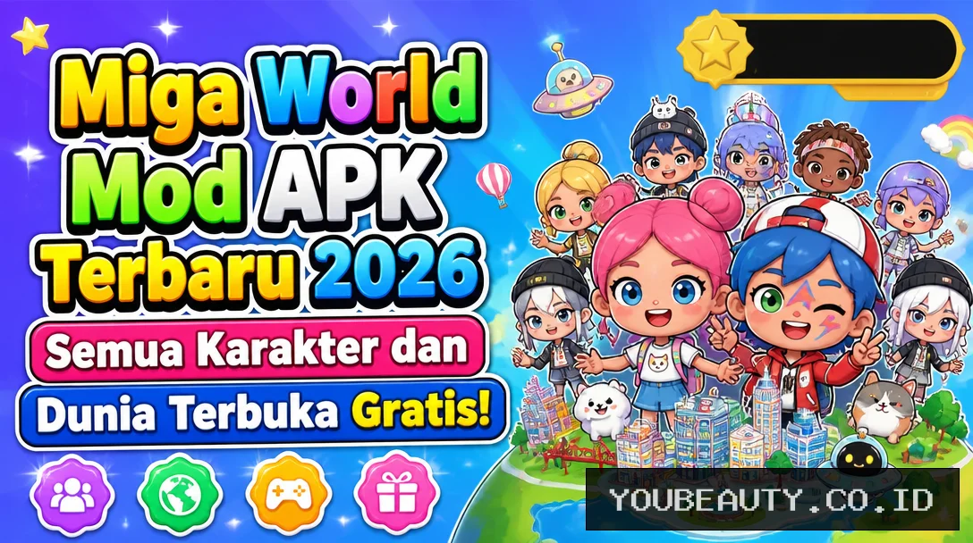 Miga World Mod APK Terbaru 2026, Semua Karakter dan Dunia Terbuka Gratis!