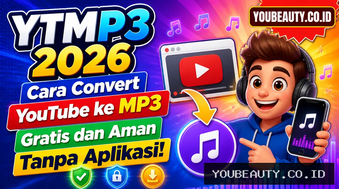 YTMP3 2026, Cara Convert YouTube ke MP3 Gratis dan Aman Tanpa Aplikasi!