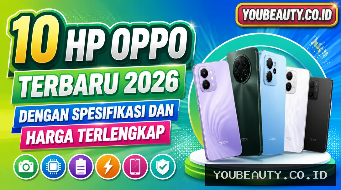 10 HP OPPO Terbaru 2026 dengan Spesifikasi dan Harga Terlengkap