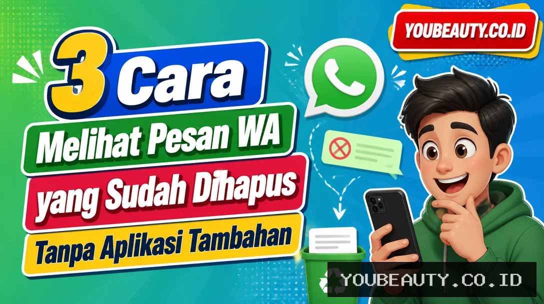 3 Cara Melihat Pesan WA yang Sudah Dihapus Tanpa Aplikasi Tambahan