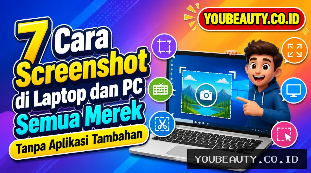 7 Cara Screenshot di Laptop dan PC Semua Merek Tanpa Aplikasi Tambahan